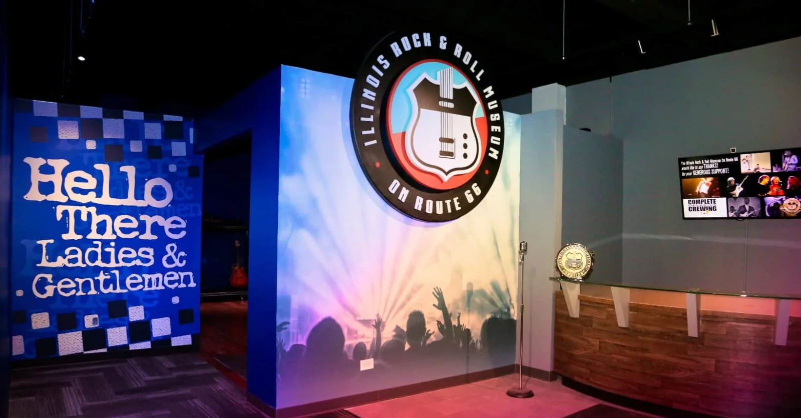 Illinois Rock & Roll Museum on Route 66