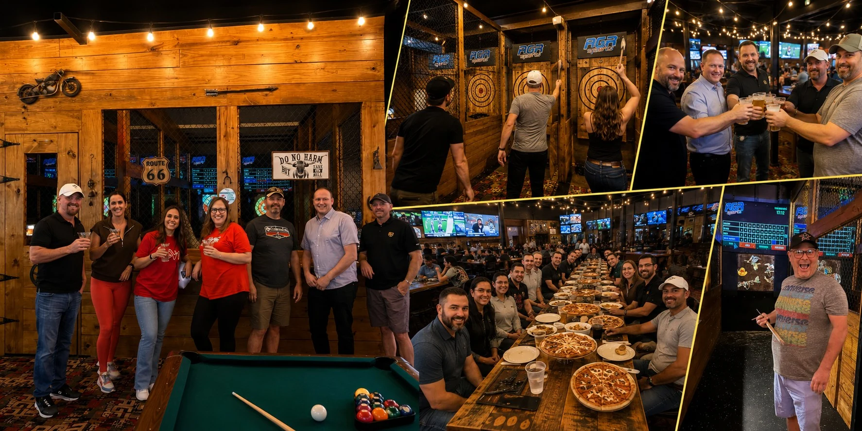 AGR Sports – Arcade, Paintball & Axe Throwing in Katy
