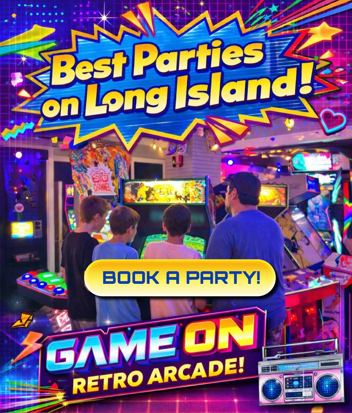 Game On Retro Arcade